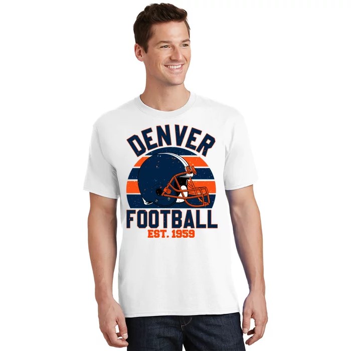 Denver Football Est 1959 Team Supporter T-Shirt