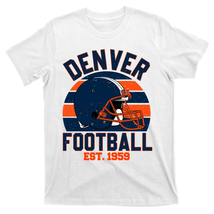 Denver Football Est 1959 Team Supporter T-Shirt