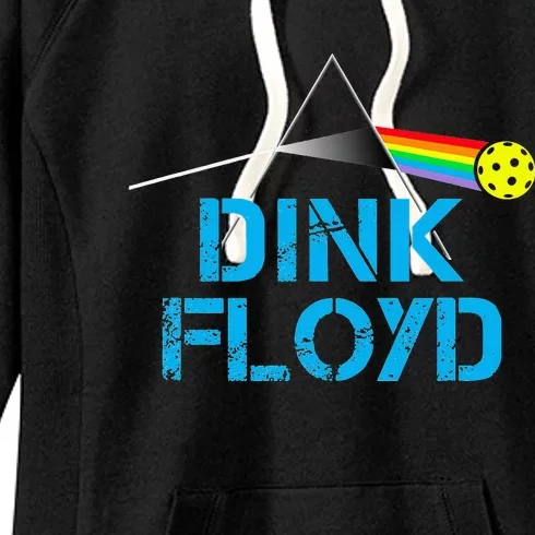 Dink Floyd Funny Pickleball Gift Women's Fleece Hoodie