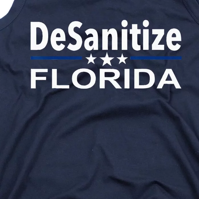 DeSanitize Florida Funny Anti Ron DeSantis Tank Top