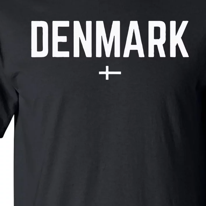 DENMARK Flag For Men Women Kids Red DENMARK Tall T-Shirt