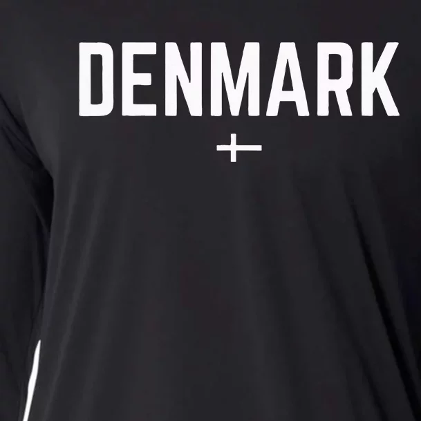 DENMARK Flag For Men Women Kids Red DENMARK Cooling Performance Long Sleeve Crew