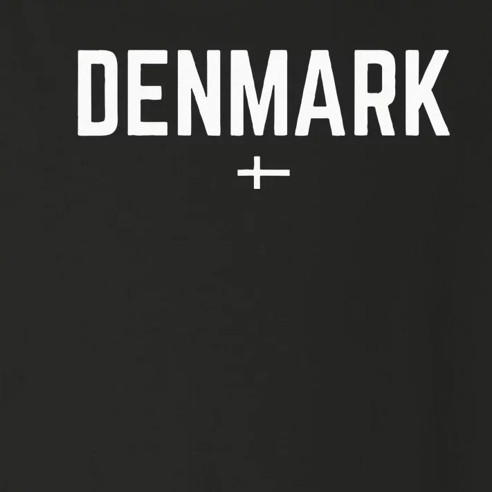 DENMARK Flag For Men Women Kids Red DENMARK Toddler Long Sleeve Shirt