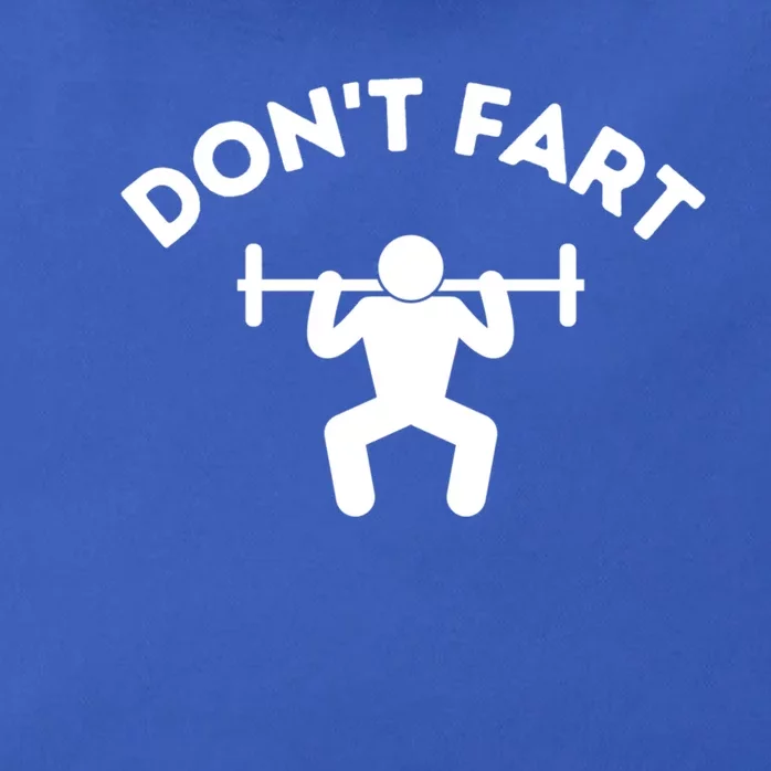 Don't Fart Funny Fitness Lifting Gym Workout Weights Squat Gift Zip Tote Bag