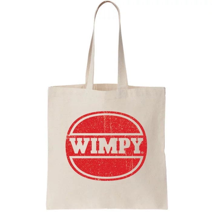 Defunct Fast Food Wimpy Burger Tote Bag