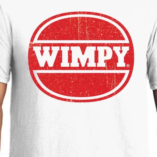 Defunct Fast Food Wimpy Burger Pajama Set