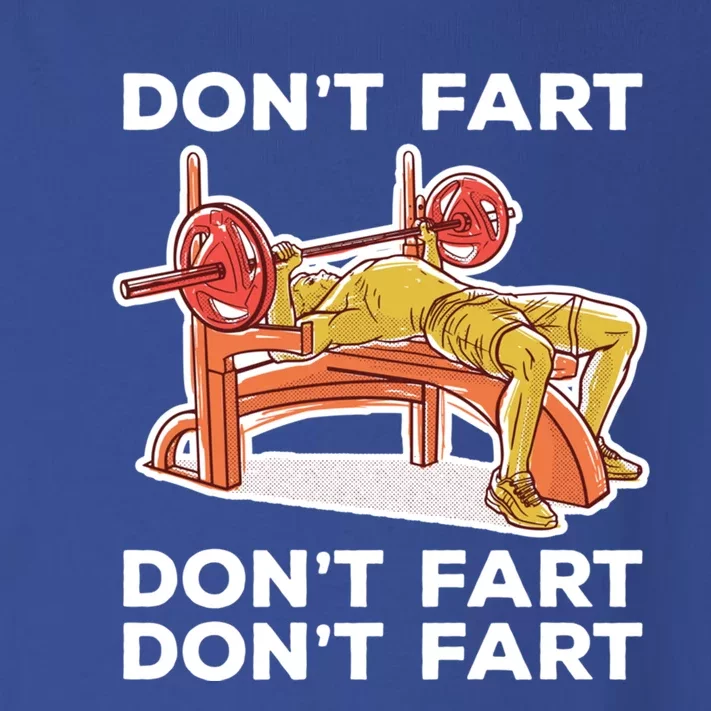 Don't Fart Funny Fitness Gym Workout Vinatge Gift Toddler Long Sleeve Shirt