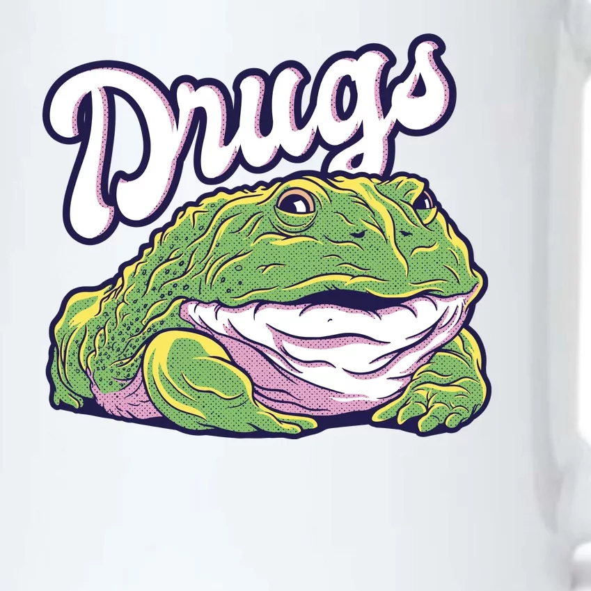 Drugs Frog Funny Black Color Changing Mug