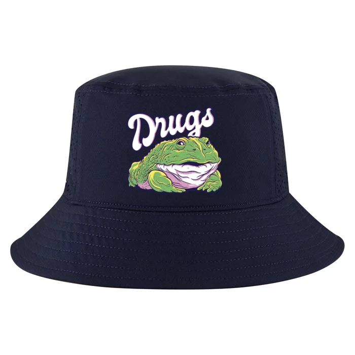 Drugs Frog Funny Cool Comfort Performance Bucket Hat