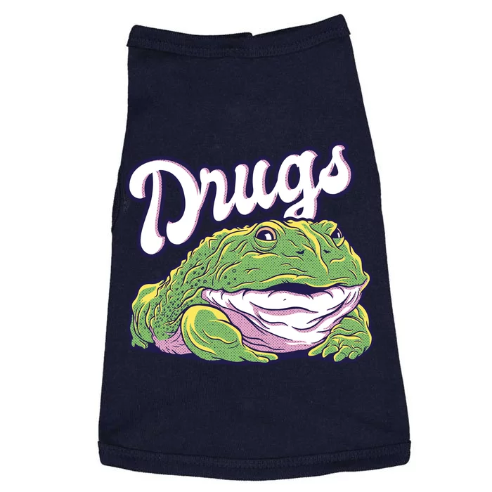 Drugs Frog Funny Doggie Tank