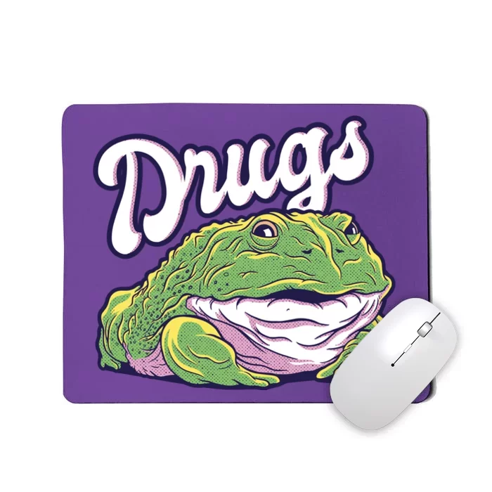 Drugs Frog Funny Mousepad