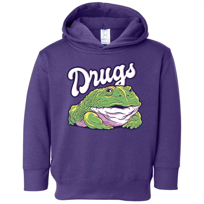 Drugs Frog Funny Toddler Hoodie