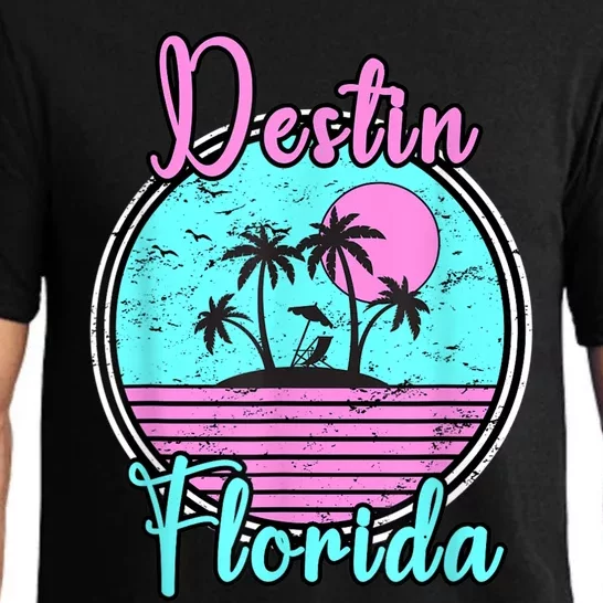 Destin Florida Fl Beach Travel Souvenir Gift. Pajama Set