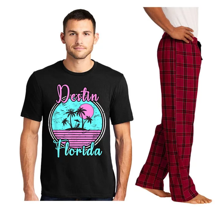 Destin Florida Fl Beach Travel Souvenir Gift. Pajama Set