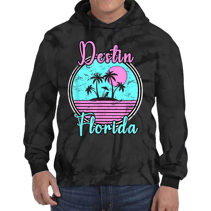 Destin Florida Fl Beach Travel Souvenir Gift. Tie Dye Hoodie