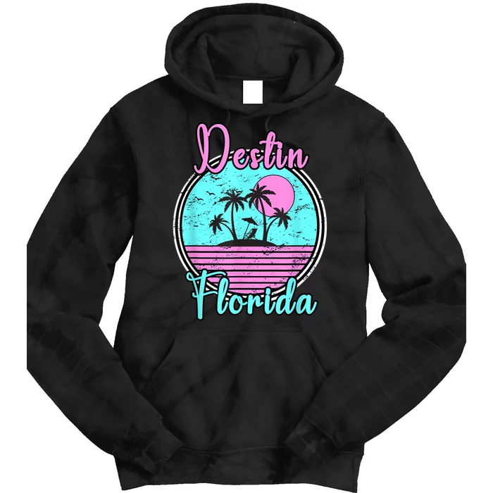 Destin Florida Fl Beach Travel Souvenir Gift. Tie Dye Hoodie