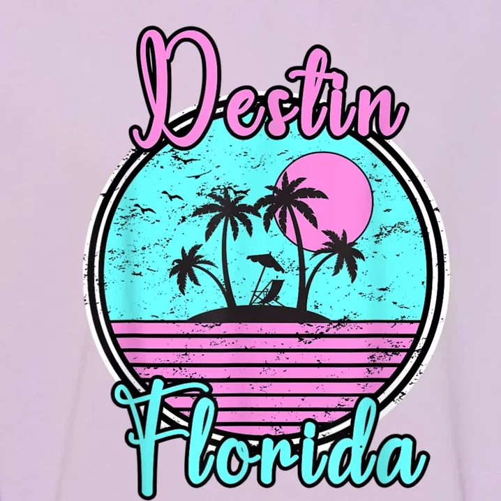 Destin Florida Fl Beach Travel Souvenir Gift. Garment-Dyed Sweatshirt