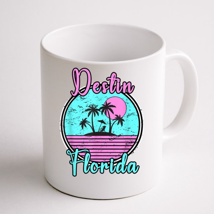 Destin Florida Fl Beach Travel Souvenir Gift. Front & Back Coffee Mug