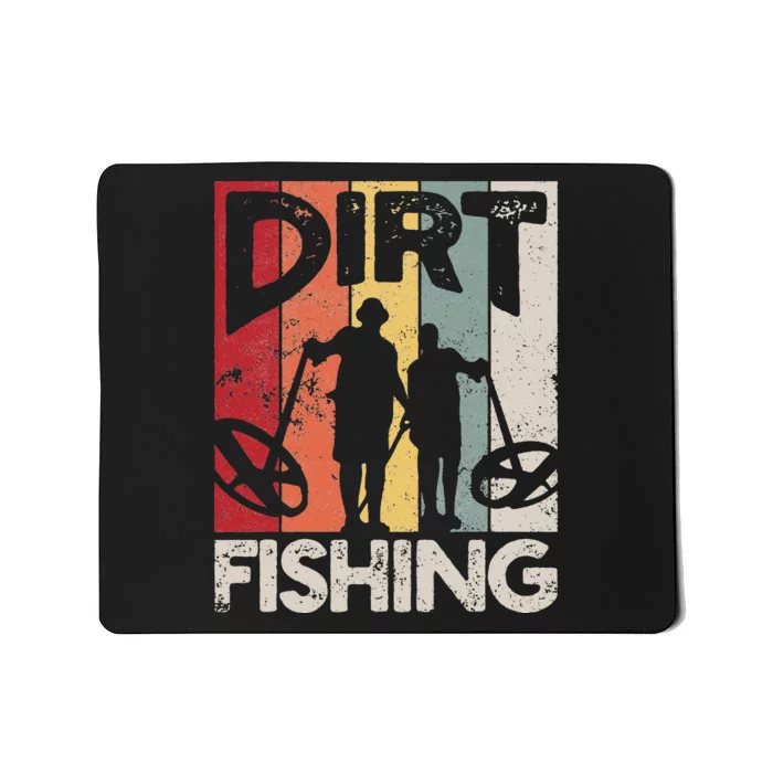 Dirt Fishing Funny Beach Treasure Detecting Metal Detector Mousepad