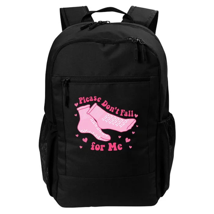 Dont Fall For Me Valentines Day Non Slip Socks Nurse Pct Cna Daily Commute Backpack