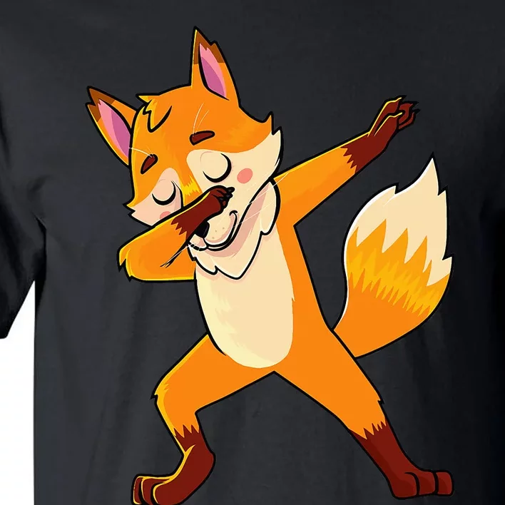 Dabbing Fox Foxes Lover Tall T-Shirt