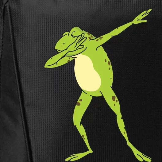 Dabbing Frog For Funny Animal Dance Gift City Backpack