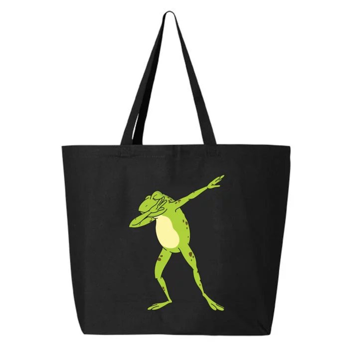 Dabbing Frog For Funny Animal Dance Gift 25L Jumbo Tote