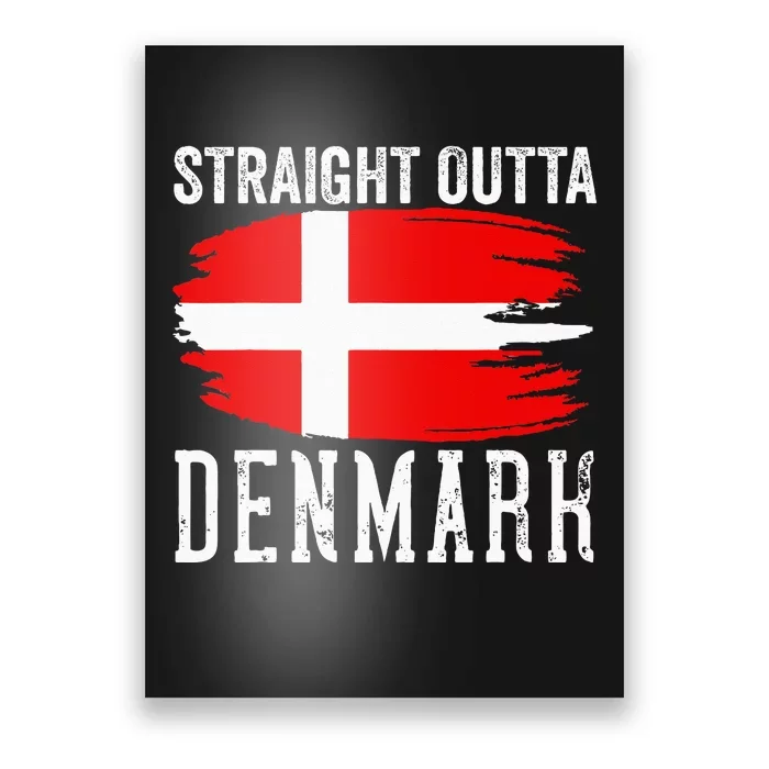 Denmark Flag For Men Women Danish Pride Roots Dane Boy Girl Poster