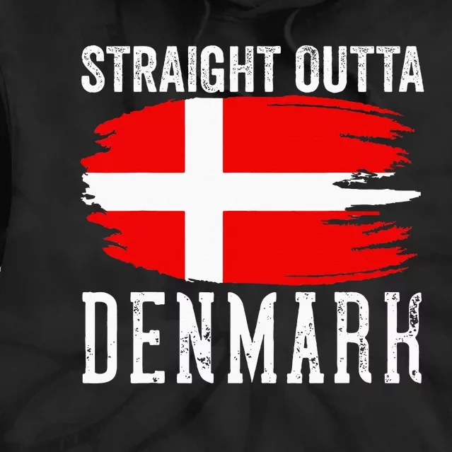 Denmark Flag For Men Women Danish Pride Roots Dane Boy Girl Tie Dye Hoodie