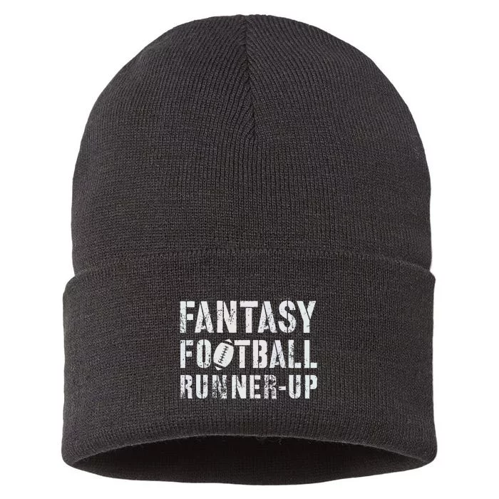 Drafting Fantasy Football Runner Up Goddess Newbie Commish Sustainable Knit Beanie