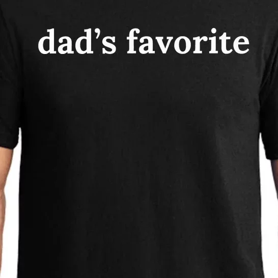 DadS Favorite Funny Favorite Child Family Pajama Set