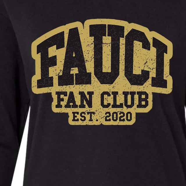 Dr Fauci Fan Club 2020 Great Gift Idea Womens Cotton Relaxed Long Sleeve T-Shirt