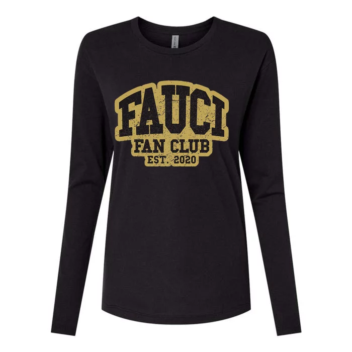 Dr Fauci Fan Club 2020 Great Gift Idea Womens Cotton Relaxed Long Sleeve T-Shirt