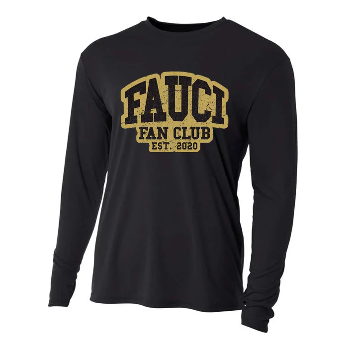 Dr Fauci Fan Club 2020 Great Gift Idea Cooling Performance Long Sleeve Crew