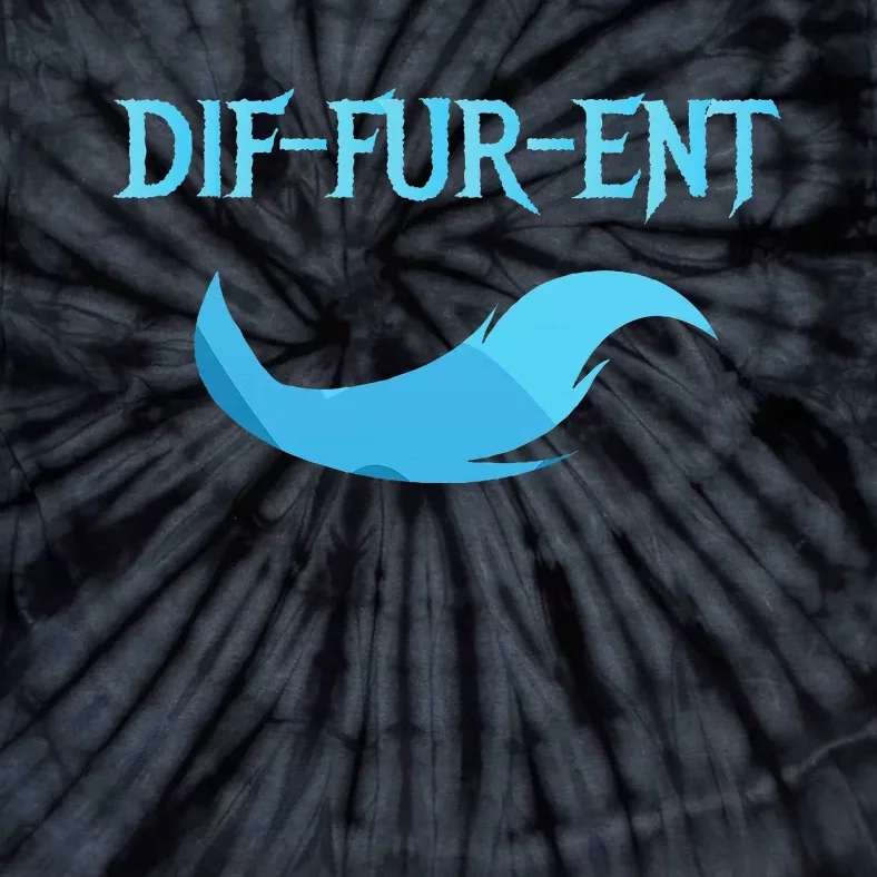 Diffurent Furry Fandom Furries Fan Designs Tie-Dye T-Shirt