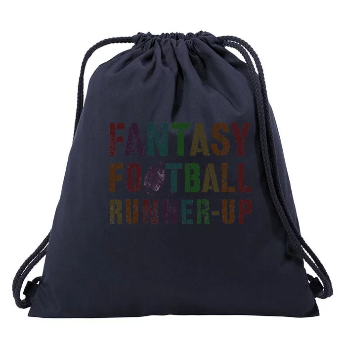 Drafting Fantasy Football Runner Up Geek Newbie Commish Drawstring Bag