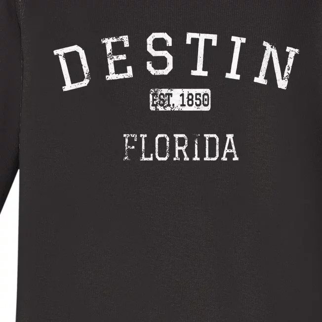 Destin Florida Fl Baby Long Sleeve Bodysuit