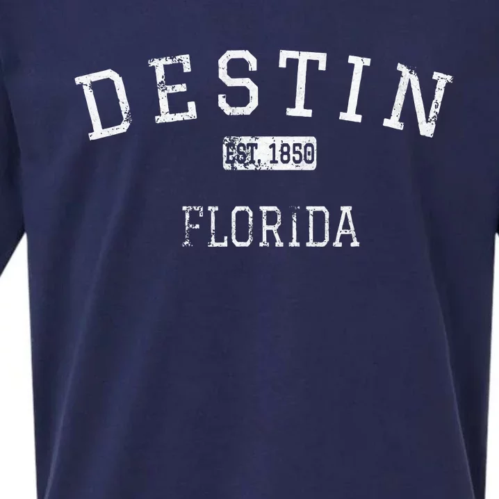 Destin Florida Fl Sueded Cloud Jersey T-Shirt