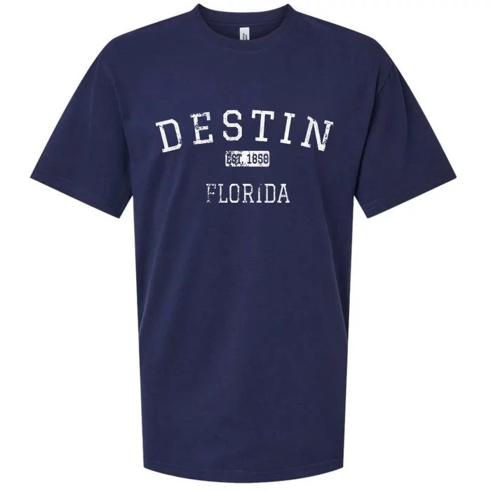 Destin Florida Fl Sueded Cloud Jersey T-Shirt