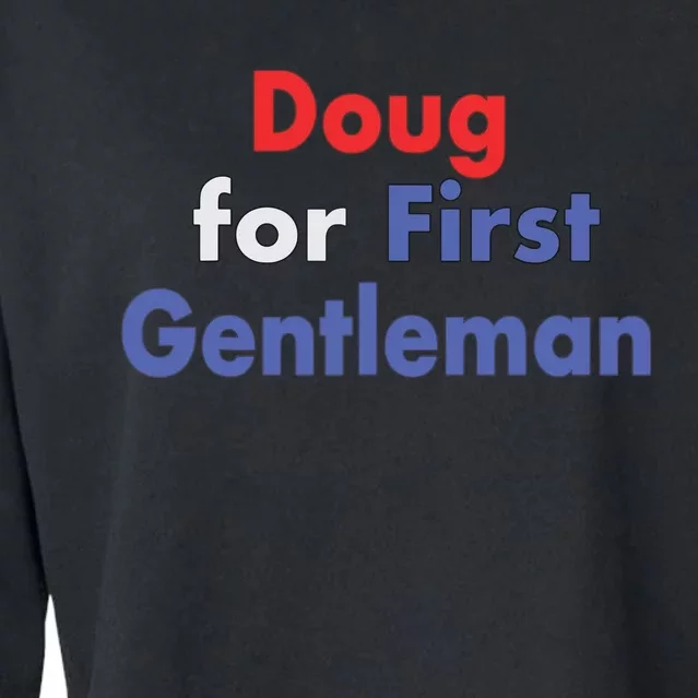 Doug For First Gentleman Cropped Pullover Crew