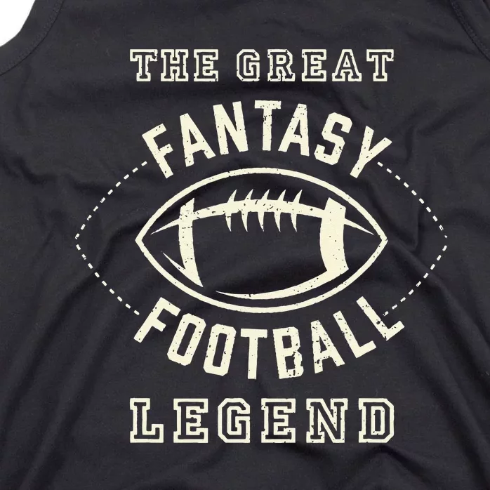 Distressed Fantasy Football Legend Tank Top