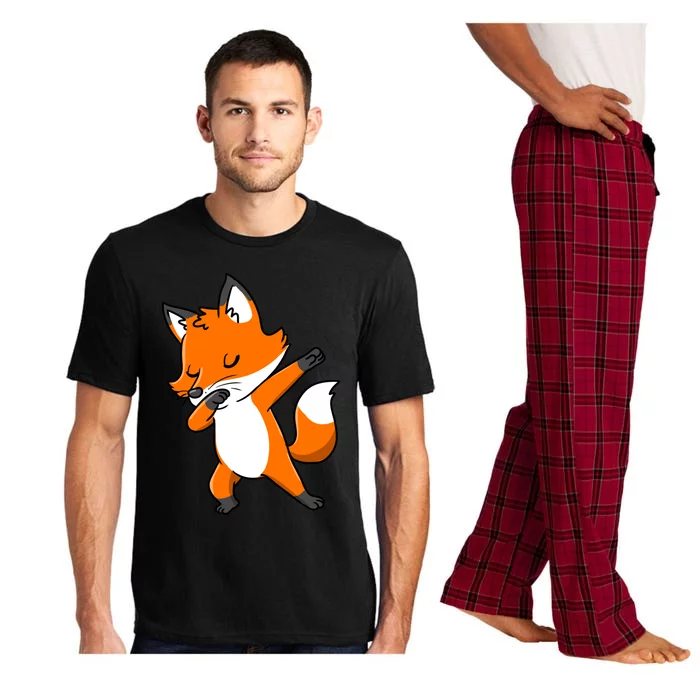 Dabbing Fox For Fox Lover Meaningful Gift Pajama Set