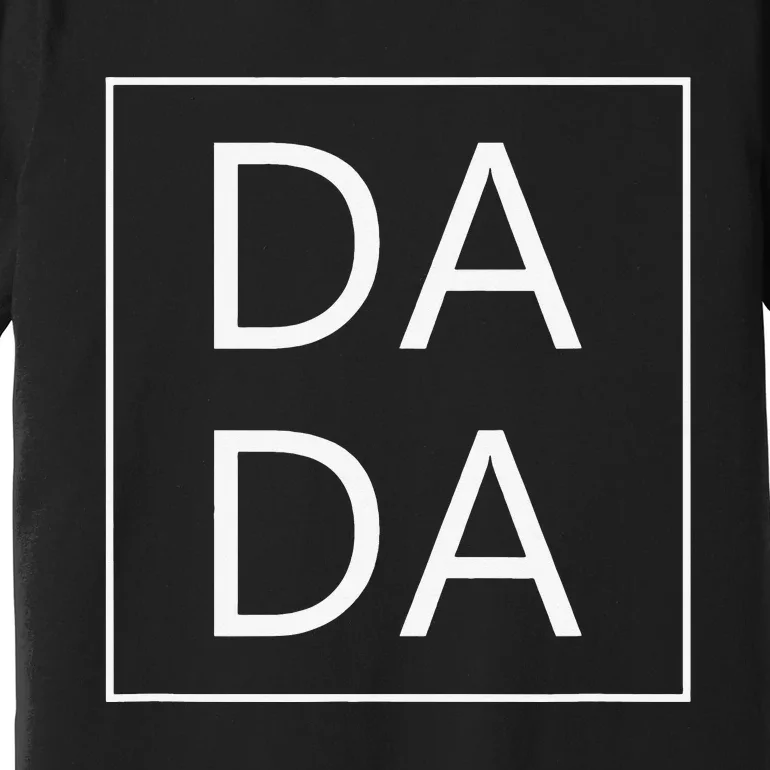 DADA First Father's Day New Dad Gifts MAMA Family Matching Premium T-Shirt