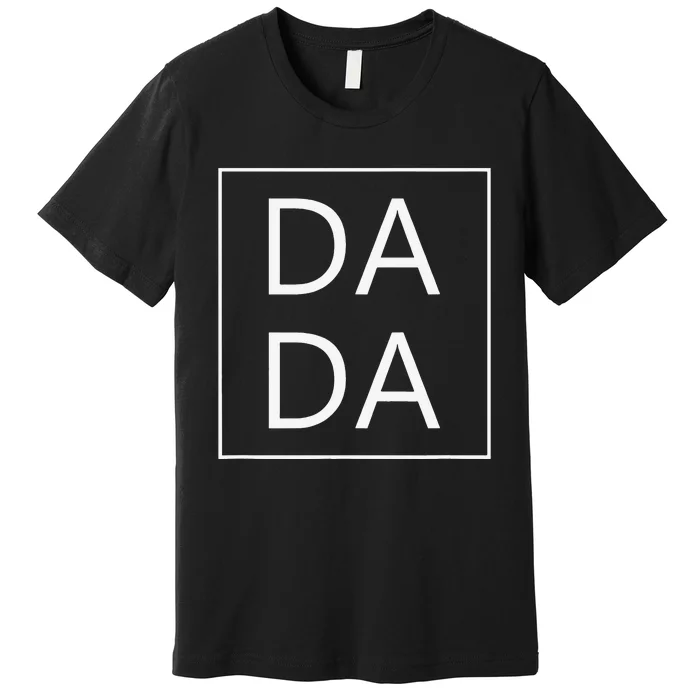 DADA First Father's Day New Dad Gifts MAMA Family Matching Premium T-Shirt