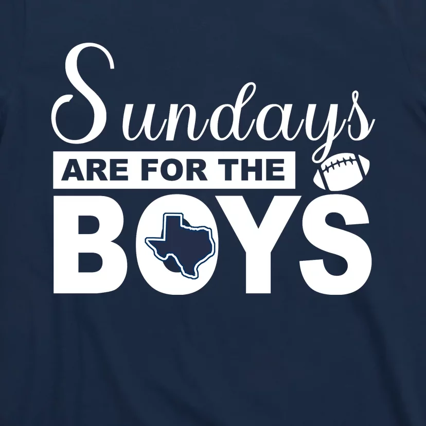 The Cowboys Are Not Good at Football Comfort Color T-Shirt True Navy / XL