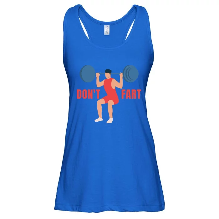 Don't Fart Gift Ladies Essential Flowy Tank