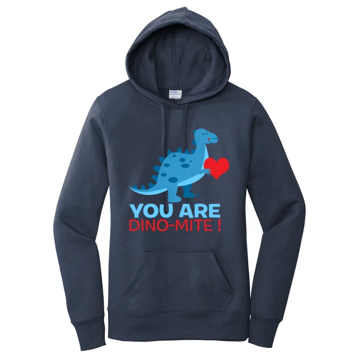 Dinosaur Funny Gift You Are Dinofunny Giftmite Gift Women's Pullover Hoodie