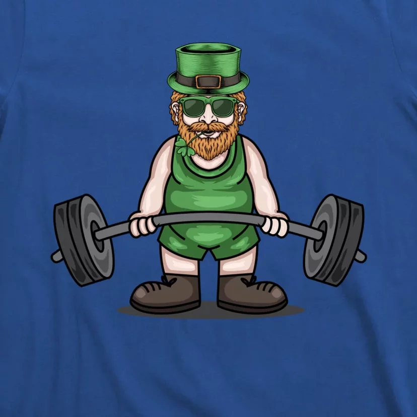 Deadlift Fitness Gym Leprechaun St Patricks Day Meaningful Gift T-Shirt