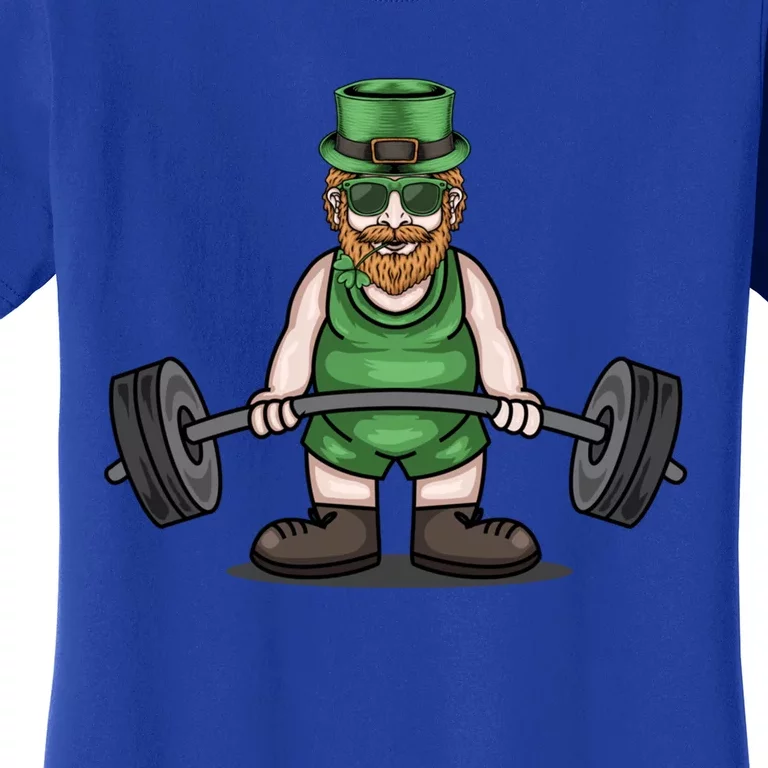 Deadlift Fitness Gym Leprechaun St Patricks Day Meaningful Gift Women's T-Shirt