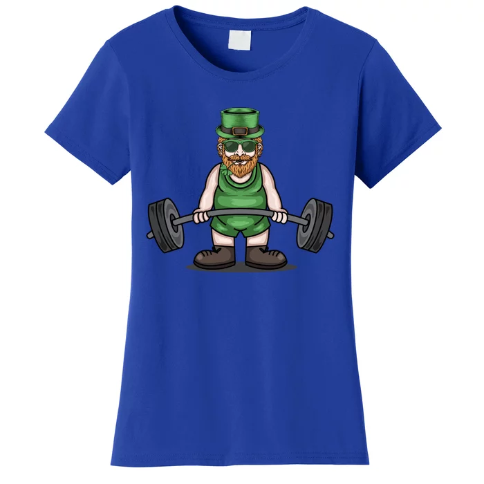 Deadlift Fitness Gym Leprechaun St Patricks Day Meaningful Gift Women's T-Shirt